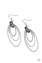 Load image into Gallery viewer, SHIMMER SURGE - BLACK EARRING