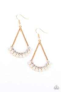 TOP TO BOTTOM - GOLD EARRING