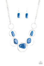 Load image into Gallery viewer, TRAVEL LOG - BLUE NECKLACE