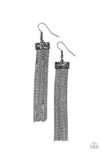 Load image into Gallery viewer, TWINKLING TAPESTRY - BLACK EARRING