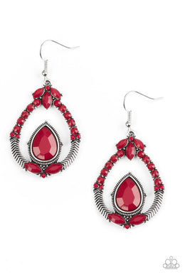 VOGUE VOYAGER - RED EARRING
