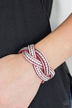 Load image into Gallery viewer, BRING ON THE BLING - RED BRACELET