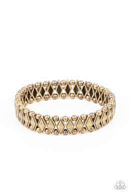 ABSTRACT ADVISORY - BRASS BRACELET