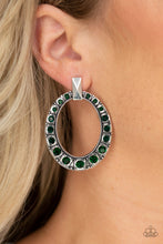 Load image into Gallery viewer, ALL FOR GLOW - GREEN POST EARRING