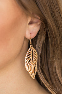 COME HOME TO ROOST - GOLD EARRING