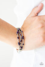Load image into Gallery viewer, COSMIC CANDESCENCE - PURPLE BRACELET