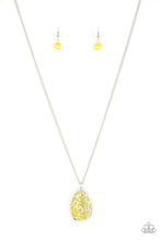 Load image into Gallery viewer, GLEAMING GARDENS - YELLOW NECKLACE