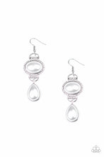 Load image into Gallery viewer, ICY SHIMMER - WHITE EARRING