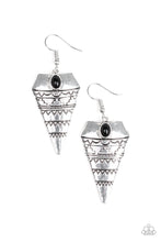 Load image into Gallery viewer, JURASSIC JOURNEY - BLACK EARRING