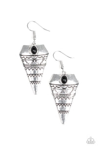 JURASSIC JOURNEY - BLACK EARRING