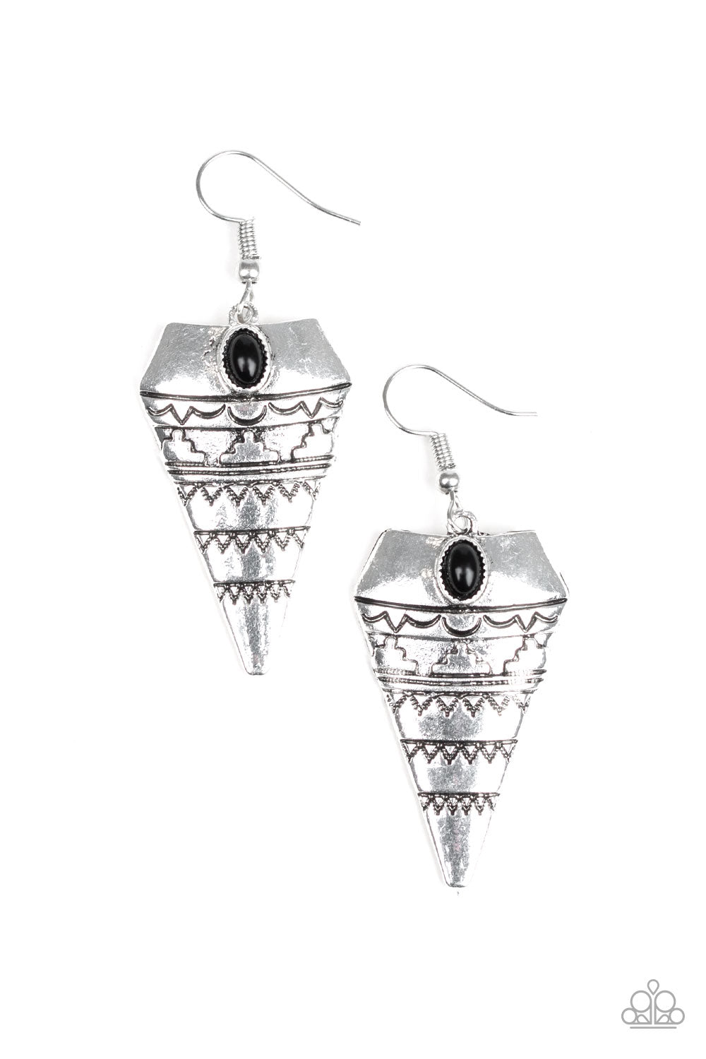 JURASSIC JOURNEY - BLACK EARRING