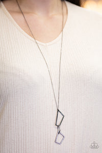 SHAPELY SIHOUETTES - BLACK NECKLACE
