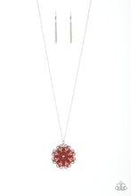 Load image into Gallery viewer, SPIN YOUR PINWHEELS - RED NECKLACE