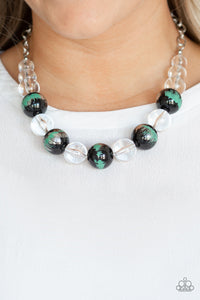 TORRID TIDE - GREEN NECKLACE