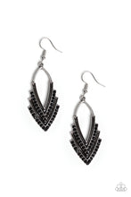 Load image into Gallery viewer, TOUR DE FORCE - BLACK EARRING