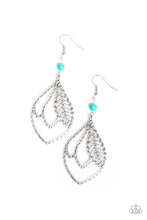 Load image into Gallery viewer, ABSOLUTELY AIRBORNE - BLUE EARRING