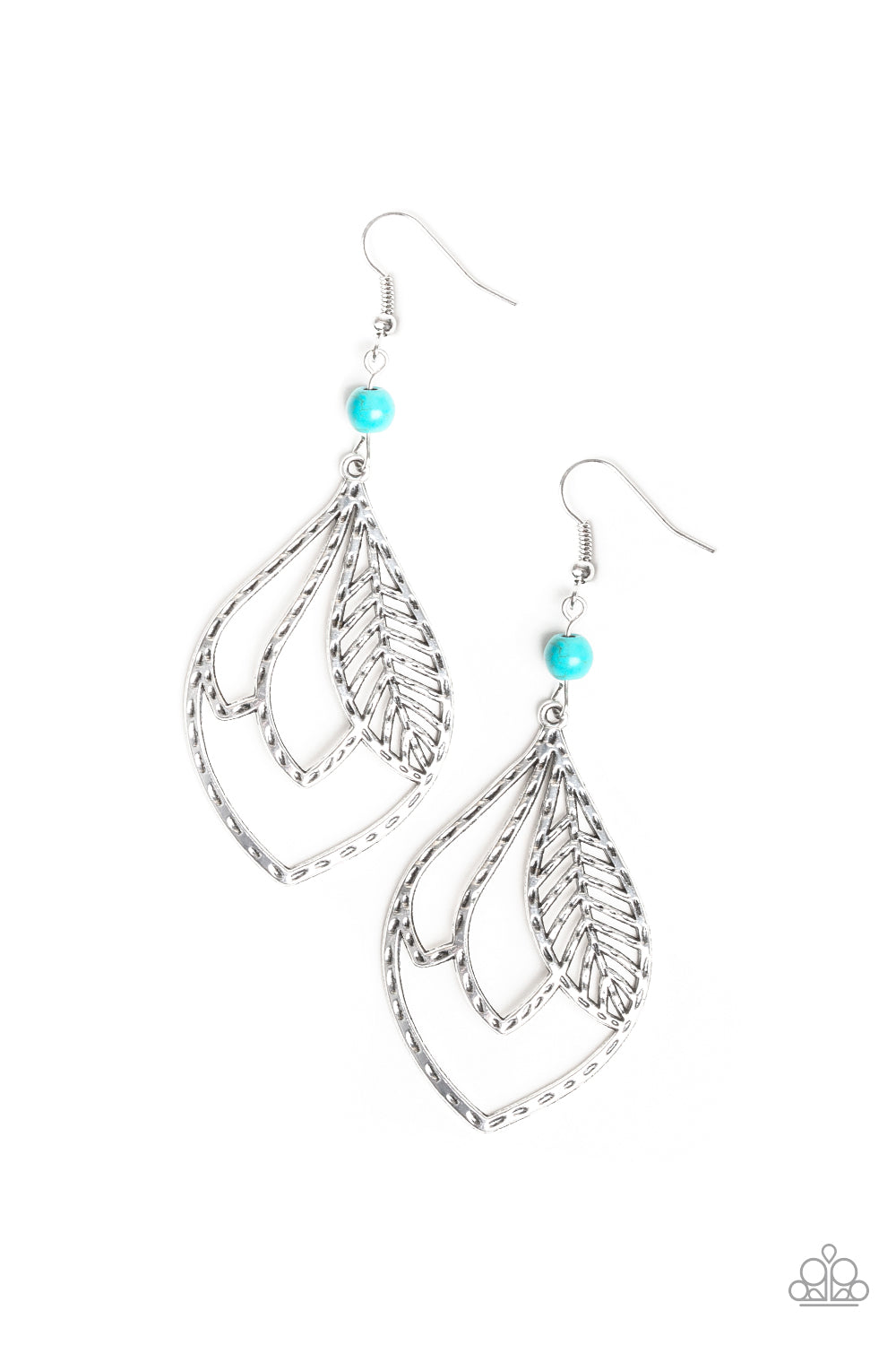 ABSOLUTELY AIRBORNE - BLUE EARRING