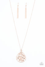 Load image into Gallery viewer, BOUGH DOWN - ROSE GOLD NECKLACE