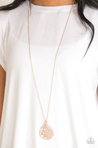 BOUGH DOWN - ROSE GOLD NECKLACE