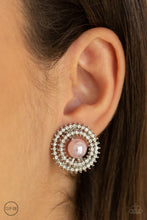 Load image into Gallery viewer, BROADWAY BREAKOUT - PINK CLIP-ON EARRING