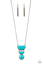 Load image into Gallery viewer, DESERT MASON - BRASS TURQUOISE NECKLACE