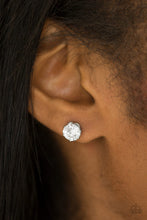 Load image into Gallery viewer, JUST IN TIMELESS - WHITE POST EARRING