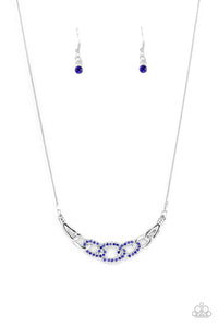 KNOT IN LOVE - BLUE NECKLACE