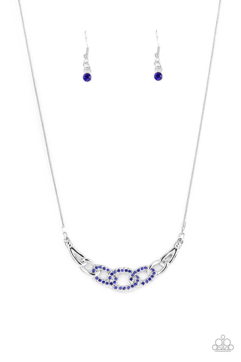 KNOT IN LOVE - BLUE NECKLACE