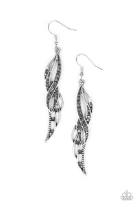 LET DOWN YOUR WINGS - SILVER EARRING