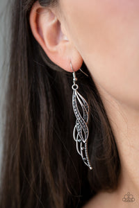 LET DOWN YOUR WINGS - SILVER EARRING