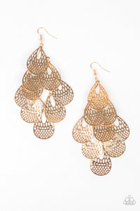 LURE THEM IN - GOLD EARRING