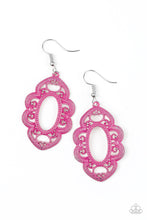 Load image into Gallery viewer, MANTRAS AND MANDALAS - PINK EARRING