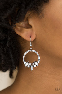 ON THE UPTREND - SILVER EARRING