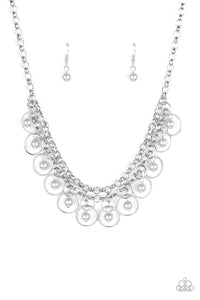 PARTY TIME - SILVER NECKLACE
