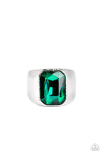 Load image into Gallery viewer, SCHOLAR - GREEN MEN&#39;S RING