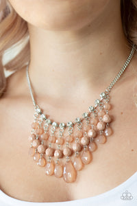 SOCIAL NETWORK - BROWN NECKLACE