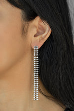 Load image into Gallery viewer, STELLAR STARLIGHT - BLACK POST EARRING