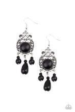 Load image into Gallery viewer, STONE BLISS - BLACK EARRING