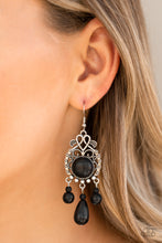 Load image into Gallery viewer, STONE BLISS - BLACK EARRING