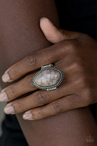 STONE SAMBA - SILVER RING