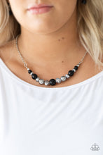 Load image into Gallery viewer, THE BIG-LEAGUER - BLACK NECKLACE
