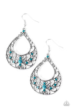 Load image into Gallery viewer, VINE SHINE - BLUE EARRING