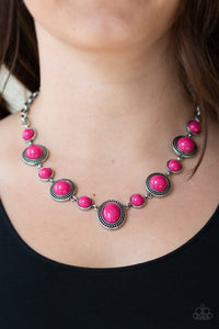 VOYAGER VIBES - PINK NECKLACE