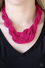 Load image into Gallery viewer, A STANDING OVATION - PINK SEED BEAD NECKLACE