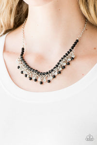 A TOUCH OF CLASSY - BLACK NECKLACE