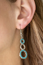 Load image into Gallery viewer, BUBBLE BUSTLE - BLUE EARRING