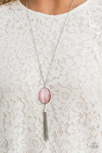 Load image into Gallery viewer, TASSELED TRANQUILITY - PINK NECKLACE