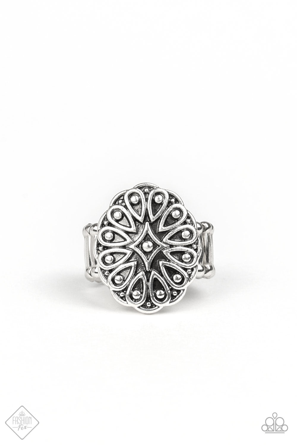 MODERN MANDALA - SILVER RING