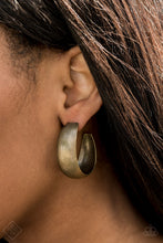 Load image into Gallery viewer, CALLING ALL THE SHOTS - BRASS EARRING