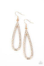 Load image into Gallery viewer, GLITZY GOALS - GOLD EARRING